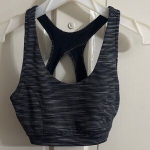 Tek Gear Striped Racerback Sports Bra